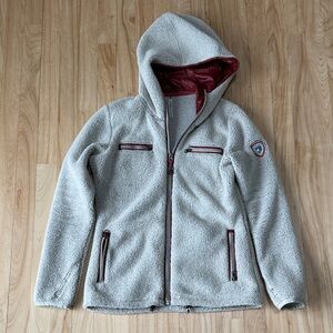 Kuhl Kids Jacket in Gray and Burgundy